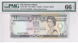 Fiji, 1 Dollar, 1993, UNC, p89a
PMG 66 EPQ
Estimate: USD 25-50