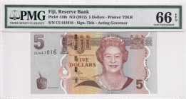 Fiji, 5 Dollars, 2012, UNC, p110b
PMG 66 EPQ
Estimate: USD 30-60