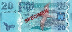 Fiji, 20 Dollars, 2013, UNC(-), p117s, SPECIMEN
There's a loser
Estimate: USD 100-200