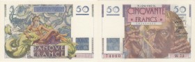 France, 50 Francs, 1947, UNC, p127b
No Pinhole
Estimate: USD 50-100