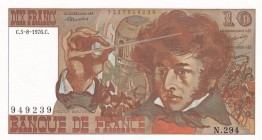 France, 10 Francs, 1976, UNC, p150c
Estimate: USD 25-50