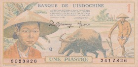 French Indo-China, 1 Piastre, 1949, AUNC(-), p74a
Estimate: USD 100-200