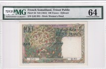 French Somaliland, 100 Francs, 1952, UNC, p26
PMG 64
Estimate: USD 500-1000