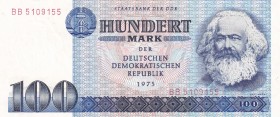 Germany - Democratic Republic, 100 Deutsche Mark, 1975, UNC, p31a
Stained
Estimate: USD 20-40