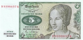 Germany - Federal Republic, 5 Deutsche Mark, 1980, UNC, p30b
Estimate: USD 15-30