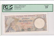 Greece, 50 Drachmai, 1935, VF, p104a
PCGS 25
Estimate: USD 30-60