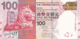 Hong Kong, 100 Dollars, 2013, UNC, p214c
Estimate: USD 20-40