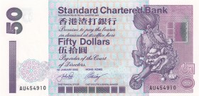 Hong Kong, 50 Dollars, 2002, UNC, p286c
Estimate: USD 15-30