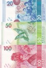 Hong Kong, 20,50,100 Dollars, 2018, UNC, P New
(Total 3 banknotes)
Estimate: USD 50-100