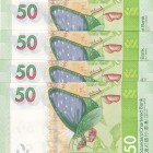 Hong Kong, 50 Dollars, 2018, UNC, pNew, (Total 4 consecutive banknotes)
Estimate: USD 25-50