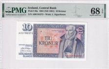 Iceland, 10 Kronur, 1981, UNC, p48a
PMG 68 EPQ, High Condition
Estimate: USD 50-100