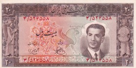 Iran, 20 Rials, 1951, AUNC(-), p55
Estimate: USD 15-30