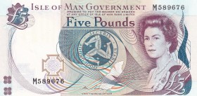 Isle of Man, 5 Pounds, 2015, UNC, p48a
Queen Elizabeth II. Potrait
Estimate: USD 20-40