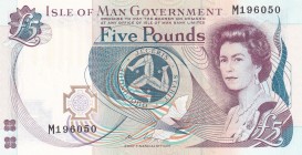 Isle of Man, 5 Pounds, 2015, UNC, p48a
Estimate: USD 30-60