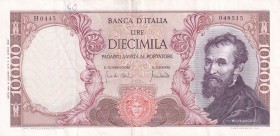 Italy, 10.000 Lire, 1962, XF, p97a
Michaelangelo Portrait
Estimate: USD 40-80