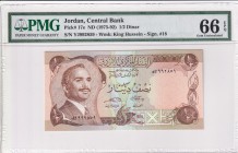 Jordan, 1/2 Dinar, 1975/1992, UNC, p17e
PMG 66 EPQ
Estimate: USD 30-60