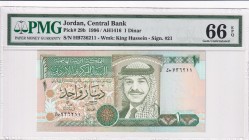 Jordan, 1 Dinar, 1996, UNC, p29b
PMG 66 EPQ
Estimate: USD 20-40