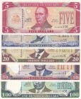 Liberia, 5-10-20-50-100 Dollars, 2004/2011, UNC, (Total 5 banknotes)
Estimate: USD 20-40