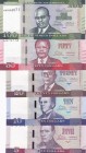 Liberia, 5-10-20-50-100 Dollars, 2016, UNC, (Total 5 banknotes)
Estimate: USD 25-50