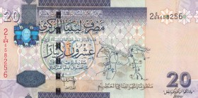 Libya, 20 Dinars, 2008-2009, UNC, p74
Estimate: USD 25-50