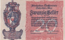 Liechtenstein, 20 Heller, 1920, UNC, p2
Estimate: USD 25-50