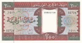 Mauritania, 200 Ouguiya, 1996, UNC, p5g
Estimate: USD 20-40