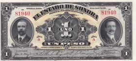 Mexico, 1 Peso, 1915, UNC, pS1071
There is ripple.
Estimate: USD 20-40