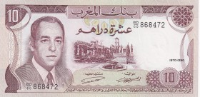 Morocco, 10 Dirhams, 1970, UNC, p57a
Estimate: USD 20-40