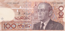 Morocco, 100 Dirhams, 1987, UNC, p65d
Estimate: USD 30-60