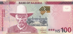 Namibia, 100 Namibia Dollars, 2012, UNC, p14
Estimate: USD 25-50