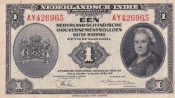 Netherlands Indies, 1 Gulden, 1943, UNC, p111
Estimate: USD 25-50