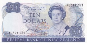 New Zealand, 10 Dollars, 1985, UNC, p172c
Queen Elizabeth II. Potrait
Estimate: USD 50-100