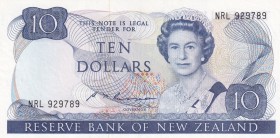 New Zealand, 10 Dollars, 1989/1992, UNC, p172c
Queen Elizabeth II. Potrait
Estimate: USD 70-140