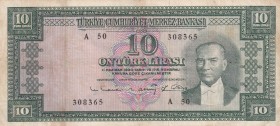 Turkey, 10 Lira, 1963, VF, p161, 5.Emission
There are losers.
Estimate: USD 20-40