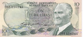 Turkey, 10 Lira, 1966, UNC, p180, 6.Emission
Estimate: USD 25-50