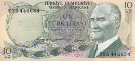 Turkey, 10 Lira, 1966, UNC, p180, 6.Emission
Estimate: USD 30-60