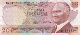 Turkey, 20 Lira, 1966, UNC, p181a, 6.Emission
Estimate: USD 1.000-2.000