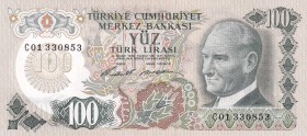 Turkey, 100 Lira, 1972, UNC, p189a, 6.Emission
Estimate: USD 500-1.000