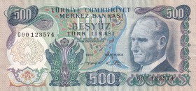 Turkey, 500 Lira, 1974, XF, p190c, 6.Emission
Last Prefix
Estimate: USD 20-40