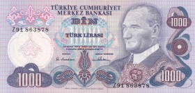 Turkey, 1.000 Lira, 1978, UNC, p191, REPLACEMENT
7.Emission
Estimate: USD 2.500-5.000