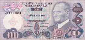 Turkey, 1.000 Lira, 1978, VF, p191, REPLACEMENT
6.Emission
Estimate: USD 75-150
