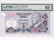Turkey, 1.000 Lira, 1981, UNC, p191, 6.Emission
PMG 65 EPQ
Estimate: USD 30-60