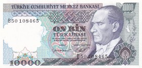 Turkey, 10.000 Lira, 1984, UNC, p199a, 7.Emission
Estimate: USD 40-80
