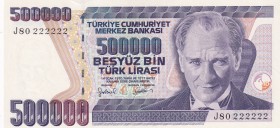 Turkey, 500.000 Lira, 1997, UNC, p212, Radar
7.Emission
Estimate: USD 20-40