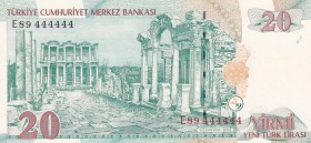 Turkey, 20 New Lira, 2005, UNC, p219, Radar
8.Emission
Estimate: USD 50-100