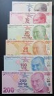 Turkey, 5-10-20-50-100-200 Lira, 2020, UNC, p222,p223, p224, p225, p226, p227, (Total 6 banknotes), FOLDER
All banknotes are D01 prefixed and will be...