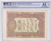 Turkey, Ottoman Empire, 10 Kurush, 1877, UNC, p48c, Mehmed Kani
PCGS 62 OPQ
Estimate: USD 100-200