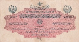 Turkey, Ottoman Empire, 1/2 Livre, 1916, XF, p82, Talat / Panfili
V. Mehmed Reşad Period, A.H.: December 22, 1331, signature: Talat / Panfili
Estima...