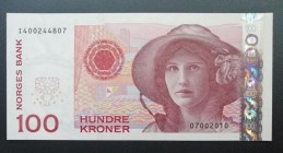 Norway, 100 Kroner, 2010, UNC, p49e
There's a loser
Estimate: USD 20-40