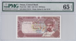 Oman, 100 Baisa, 1992, UNC, p22c
PMG 65 EPQ
Estimate: USD 25-50